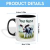 Joycorners Holstein Personalized Name Two Tone Mug