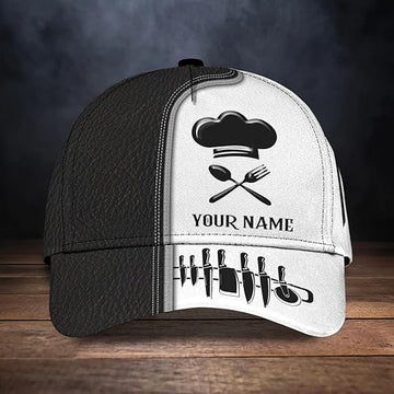 Joycorners Chef 66 Customized Name Cap