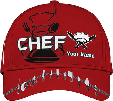Joycorners Chef 65 Customized Name Cap