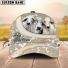 Joycorners Farm Animal Cow Print Personalized Name 3D Hat