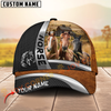 Joycorners White Cattle Farm Scene Personalized Name 3D Hat