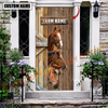 Joycorners Personalized Name Horse Door Cover