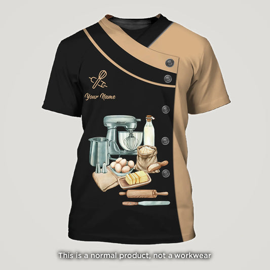 BAKER - Custom Bakery Shirt Gift For Baking & Cake Lover Printed Shirt