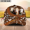 Joycorners Farm Animal Cow Print Personalized Name 3D Hat
