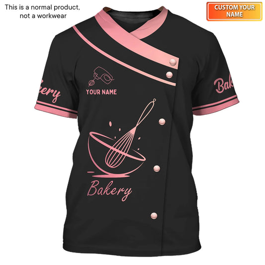 BAKER - Custom Bakery Shirt Gift For Baking & Cake Lover Printed Shirt