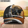Joycorners White Cattle Farm Scene Personalized Name 3D Hat
