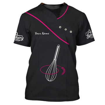 BAKER - Custom Bakery Shirt Gift For Baking & Cake Lover Printed Shirt