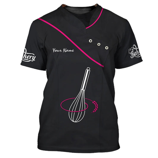 BAKER - Custom Bakery Shirt Gift For Baking & Cake Lover Printed Shirt