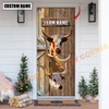Joycorners Personalized Name TX Longhorn Door Cover