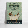 Joycorners Beefmaster Shower Portrait Canvas