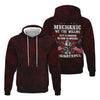 Joycorners Mechanic Shirt Doing The Impossible For The Ungrateful Skull Wrench Patriotic American Flag Auto Repair Garage Workwear Gift PT2609