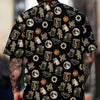 Joycorners Funny Halloween Mechanic T Shirt, Spooky Pumpkin Ghost Mummy Spider Bat Moon Costume Tee Funny Scary Shirt for Mechanic PT2609