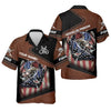 Joycorners Fishing American Flag UPF Fishing Shirt, Patriotic Fishing Shirt, Men's Fishing Shirts, Gift For Fisherman