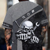 Joycorners Personalized Skull Mechanic Shirt, Custom Name Mechanic Shirt, Unique Gift for Mechanics, Cool Mechanic Apparel PT2609
