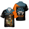 Joycorners Mine's So Big I Have To Use Two Hands Skeleton Fishing UV Shirts, Presents For Fishermen, Funny Fishing Shirt