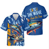 Joycorners Catch The Wave Hook The Tuna SPF Shirts, Fishing Shirts For Men, Fisherman Gift