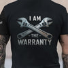 Joycorners Personalized Mechanic Shirt, I Am Warranty, Skull Funny Design, Gift For Men PT2609