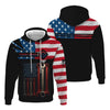 Joycorners Custom Name Mechanic Shirt Wrenches with American Flag Design T Shirt PT2609