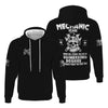 Joycorners Custom Name Funny Quote I'm A Mechanic Because Your Roll Student Can't Design It Right Black T Shirt PT2609