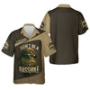 Joycorners Don't Be A Basshole Men's Fishing Shirt, Mahi Fishing Shirt, UPF Fishing Shirt