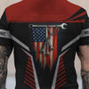 Joycorners Personalized Mechanic Shirt, Wrenches and America Flag Design, Mechanic Uniforms, Gift For Men PT2609