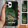 Joycorners Walleye Fishing Deep Forest Personalized Phone Case