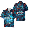 Joycorners Marlin Fishing SPF Shirts, Gone Fishing Be Back At Sunset Or Maybe Sunrise Shirts For Men, Funny Fisherman Gift