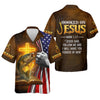 Joycorners Hooked On Jesus Mark 1:17 Fishing UPF Shirts, Jesus Fishing Shirt, Fishing Shirt For Men