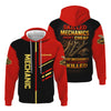 Joycorners Personalized Mechanic Shirt, Skill Mechanics Aren't Cheap Cheap Mechanic Aren't Skilled, Mechanic Uniforms, Gift For Men PT2609