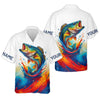 Joycorners Colorful Fishing Lure, Hooded UPF Shirt, Casual Button Down Shirts, Mens Casual Shirts, Bass Fishing