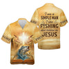 Joycorners I Like Fishing And Believe In Jesus, Fishing UPF Shirts, Fisherman Gift, Fishing Shirts For Men