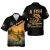 Joycorners A Fish Or A Buzz I'm Catching Something, Funny Fishing Shirt, SPF Shirt For Men, Gift For Fisherman