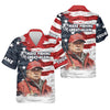 Joycorners Make Fishing Great Again Patriotic Fishing Shirt, American Flag Fishing Shirt, Fishing Shirts For Men