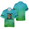 Joycorners Show Me Your Bobbers Shirt, Green Blue Neon Men Fishing Shirt, Funny Fishing Shirt, SPF Shirt