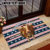 Joycorners Personalized Funny Cow Welcome To Our Farm Doormat