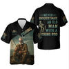 Joycorners Never Underestimate An Old Man With A Fishing Rod SPF Shirts, Fishing Shirts For Men, Funny Fisherman Gift