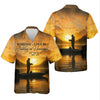 Joycorners Someone I Love Is Fishing In Heaven Fishing Memorial SPF Shirt For Men, Gift For Fisherman