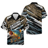 Joycorners Catfish Fishing, SPF Shirt For Men, Hooded Fishing Shirt, Casual Button Down Shirts, Fishing Jersey