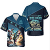 Joycorners Bite Hard or Go Home Fishing Shirts, SPF Long Sleeve Shirts, Fishing Shirts For Men