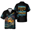 Joycorners Fishing Is My Anger Management Men Fishing Shirt, SPF Shirt For Men, Presents For Fishermen