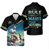 Joycorners Fishing Shirts, Rule The Waves Fear Nothing, SPF Long Sleeve Shirts, Fishing Shirts For Men