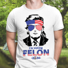 Joycorner I'M Voting Felon 2024 Bright Shirt