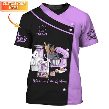 BAKER - Custom Bakery Shirt Gift For Baking & Cake Lover Printed Shirt