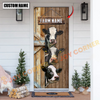 Joycorners Personalized Name Holstein Door Cover