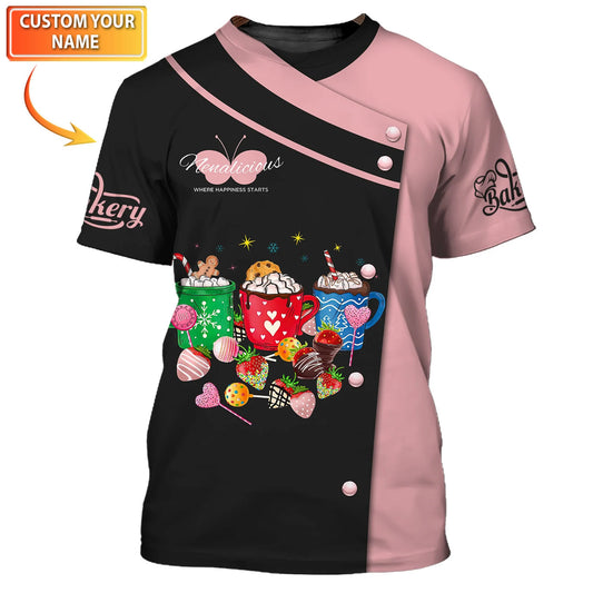 BAKER - Custom Bakery Shirt Gift For Baking & Cake Lover Printed Shirt