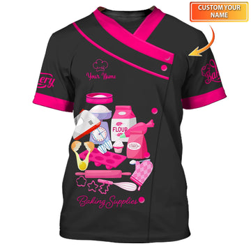 BAKER - Custom Bakery Shirt Gift For Baking & Cake Lover Printed Shirt