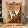 Joycorners Personalized Faith, Family & Farming Farm Blanket (10 Cattle Breeds)