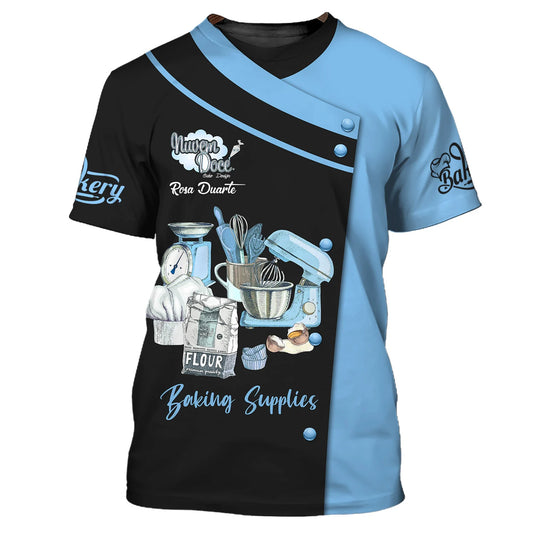 BAKER - Custom Bakery Shirt Gift For Baking & Cake Lover Printed Shirt