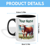 Joycorners Hereford Personalized Name Two Tone Mug