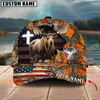 Joycorners Cross America Hunting Moose Crack Camo Pattern Multicolor Option Personalized Cap